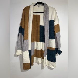 Jodifl color block cardigan!